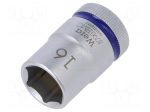 Key | hex socket,socket spanner | HEX 16mm | 1/2" | 37mm