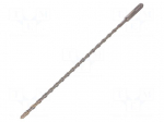 Drill bit | for concrete | &Oslash;: 6.5mm | L: 310mm | metal
