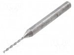 Drill bit | PCB | &Oslash;: 0.8mm | carbon steel | 1/8" (3,175mm)