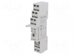 Socket | PIN: 8 | 10A | 250VAC | Mounting: DIN | Series: HR30,HR50
