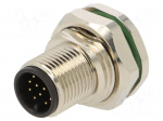 Socket | M12 | PIN: 12 | male | A code-DeviceNet / CANopen | THT | IP67