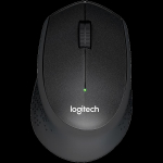 LOGITECH Wireless Mouse M330 SILENT PLUS - EMEA - BLACK