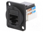 Socket | RJ45 | FT | Cat: 6a | Layout: 8p8c | IDC | Case: XLR standard