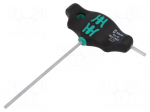 Screwdriver | Allen hex key | HEX 3mm | with holding function