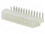 Connector: wire-board | socket | male | PIN: 24 | Mini-Fit Jr | 13A | THT