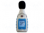 Meter: sound level | LCD | 3,5 digit | Sound level: 40&divide;130dB