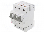 Circuit breaker | 230/400VAC | Inom: 63A | Poles: 3 | Charact: B | 6kA