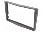 Radio frame | Opel | 2 DIN | graphite