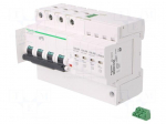 Surge arrester | Type 2 | Poles: 3+N | for DIN rail mounting | IP20