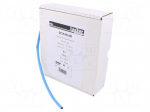 Heat shrink sleeve | glueless | 2: 1 | 4.8mm | L: 10m | blue | polyolefine