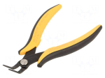 Pliers: flat | curved,smooth gripping surfaces | 147mm