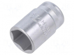 Socket | socket spanner | HEX 20mm | 1/2" | Socket bit length: 42mm