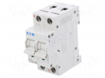 Circuit breaker | 230/400VAC | 250VDC | Inom: 3A | Poles: 2 | Charact: C