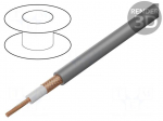Wire: coaxial | RG58 | 1x0.5mm2 | stranded | Cu | Core section: 0.5mm2