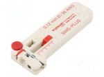 Stripping tool | &Oslash;cable: 0.12mm | Wire: round | Tool length: 102mm