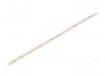 LED tape | white neutral | 2835 | LED/m: 160 | 8mm | IP20 | 120&deg; | 13W/m