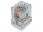 Relay: electromagnetic | Ucoil: 24VDC | 4PDT | Icontacts max: 10A