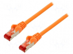 Patch cord | S/FTP | Cat: 6 | RJ45 plug,both sides | stranded | Cu | 10m