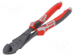 Pliers | side,cutting | high leverage | 240mm | with side face