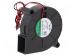 Fan: DC | blower | 12VDC | 51.6x51.7x15mm | 9.17m3/h | 45.8dBA | ball
