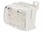 Splice terminal: distribution block | SUB | 232A | 1kV | grey | ways: 1