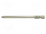 Screwdriver bit | Phillips | PH1 | 1/4" | Overall len: 89mm