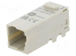 Connector: HDC | module | male | Han-Modular&reg; Domino | PIN: 4 | Han E&reg;