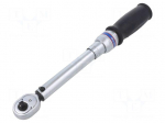 Wrench: torque | 2&divide;10Nm | 1/4" | with button
