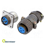 Pistikupesa, pistik | &Uuml;hendus: &uuml;mmargune | DS1110-08 | mees, naine | PIN: 4