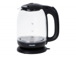 Mesko | Kettle | MS 1302b | Electric | 2200 W | 1.7 L | Glass | 360&deg; rotational base | Black