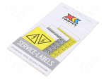 Safety sign | self-adhesive folie,vinyl | black | 16mm | Marking: L2