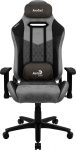 Aerocool DUKE AeroSuede Universal gaming chair Black,Grey