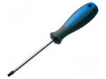 Screwdriver: standard | hex key,spherical | HEX 3mm | 620TBI