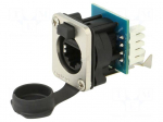 Connector: RJ45 | XLRnet | Cat 6 | shielded | gold-plated | 8p8c