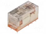 Relay: electromagnetic | DPDT | Ucoil: 12VDC | 8A | RCL | max.250VAC