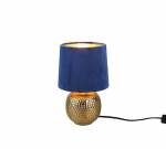 Trio Sophia table lamp E14 blue gaismeklis R50821012 4017807477894