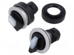 Switch: rotary | 22mm | Stabl.pos: 2 | depending on the holder | IP65