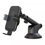XO WX027 15W Car holder with inductive charging black