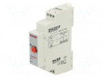 Voltage monitoring relay | too low voltage | 230VAC | IP20 | 8A
