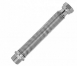 Lokanais pievads NT MF1/2",L=220/420mm DN12 Gofrēts elastīgs lokanais savienojums AISI316L, MF vītne\n