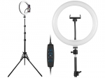 Isikliku hoolduse tooted // K&uuml;&uuml;nehooldus // Lampa pierścieniowa TRACER RING 30cm ze statywem 210cm