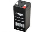 Patareid, akud, toiteplokid ja adapterid // Battery 12В, 6В, 4В pliihappega suletud AGM VRLA // 82-322# Akumulator żelowy  4v 4,5ah xtreme 101x48x49_4,8