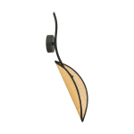 Uued tooted // PETALO kinkiet, moc max.40W, E14, czarny-ratan