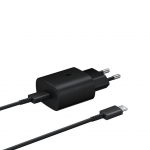 Adapter Samsung  Samsung Travel Quick charger Type-C to Type-C 25W, 1M EP-TA800XBEGWW Black