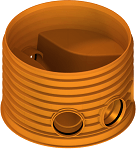 PRO 630/160 (PVC) D type monolithic base (BSB)