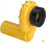 Urinal siphon D50mm, wall output