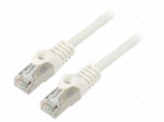 Patch cord | F/UTP | Cat 6 | RJ45 plug,both sides | stranded | CCA | 30m
