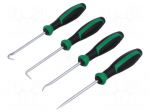 Tools set: scrapers | 165mm | 4pcs.