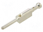 Contact | male | EPIC H-Q | silver plated | 1.5mm2 | grounding contact