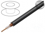 Wire: coaxial | RG213/U | stranded | Cu | PVC | black | 10.29mm